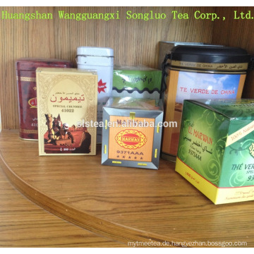 Bester Geschmack und hochwertiger Cha Chai Tee Chunmee grüner Tee mit customerized Paket